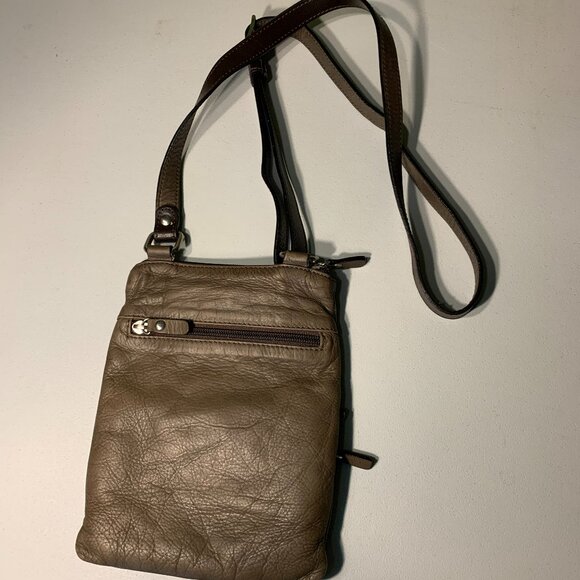 The Trend brown leather crossbody - Picture 2 of 9